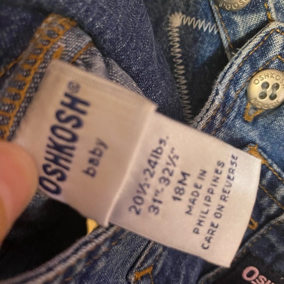 Oshkosh Baby Denim Jumper - Picture 6 of 7